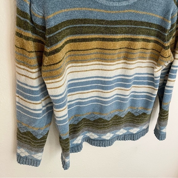 Vintage K Studios Knit Velour Roll Neck Sweater - Picture 5 of 9